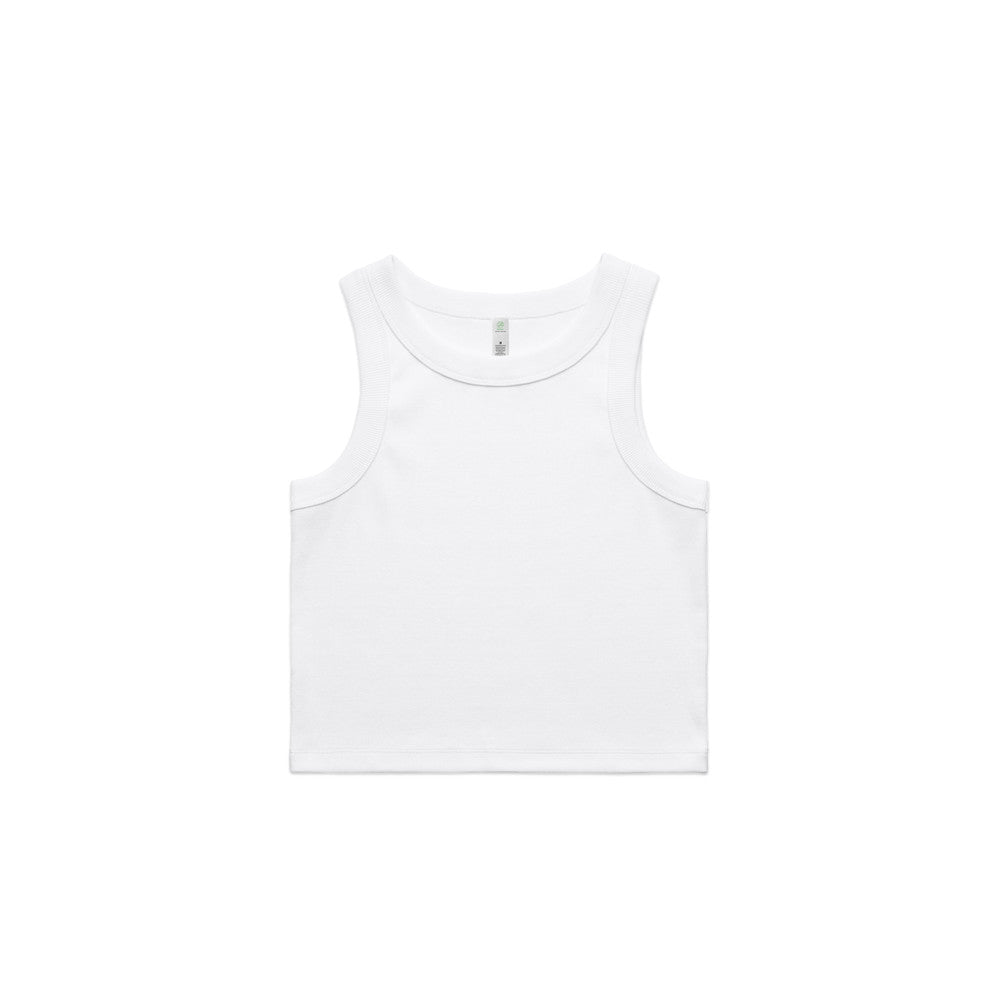 Wo's Organic Rib Crop Tank