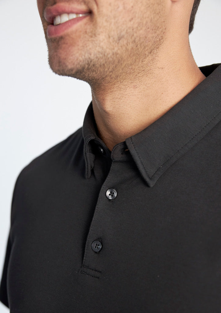Mens Lotus Short Sleeve Polo