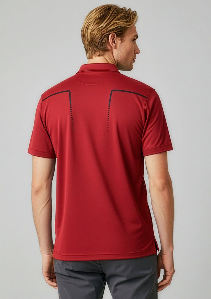 Mens Cyber Short Sleeve Polo