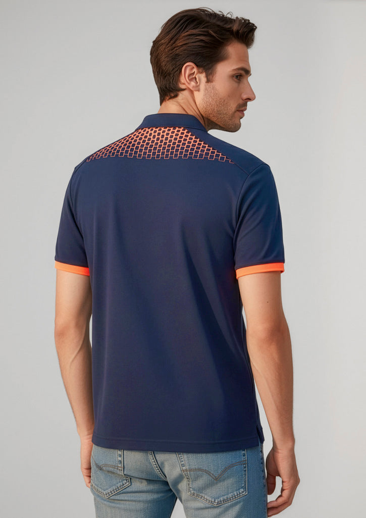 Mens Galaxy Short Sleeve Polo